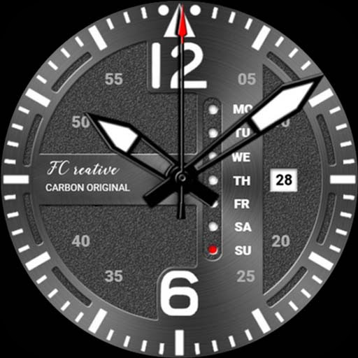 Carbon Original FC Watch Face