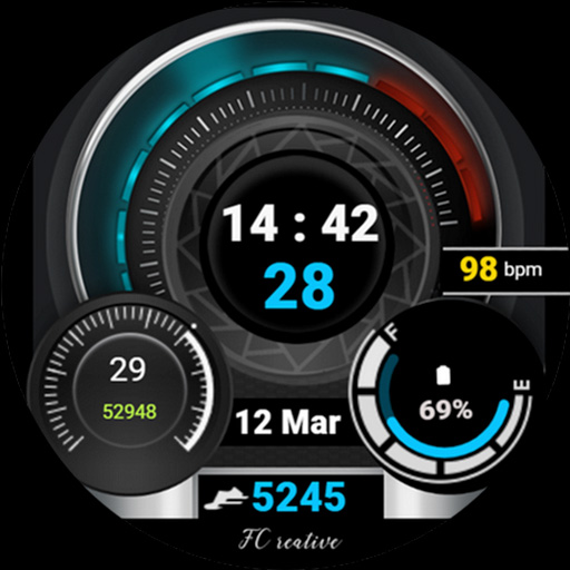 Car Tech FC Watch face