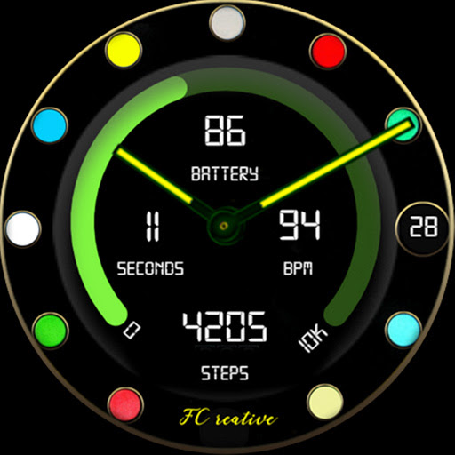 Color Dynamics FC Watch Face