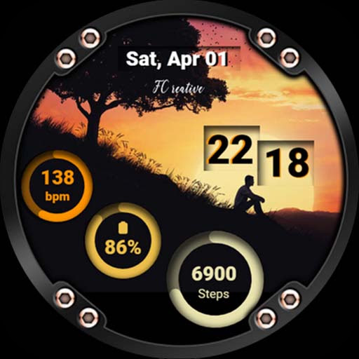 Naturistic FC Watch Face